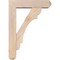 Ekena Millwork Olympic Craftsman Smooth Bracket w/ Offset Brace, Douglas Fir, 5 1/2"W x 20"D x 28"H BKT0604X20X28OLY04SDF - alternate 3